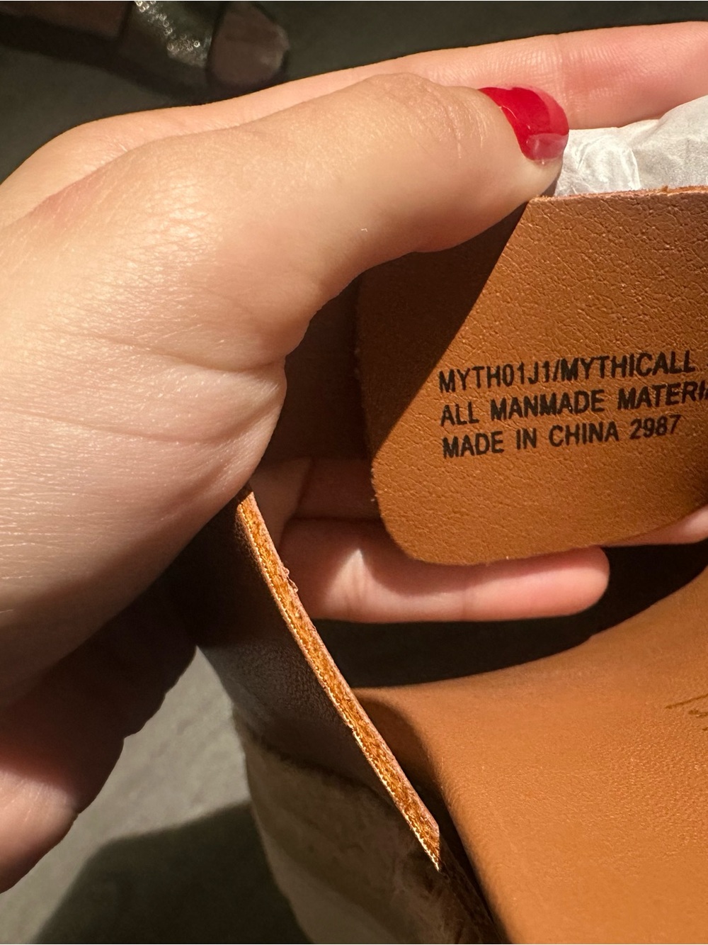 Madden Girl Tan Double-Buckle Espadrille Platform Sandal - Picture 5 of 7